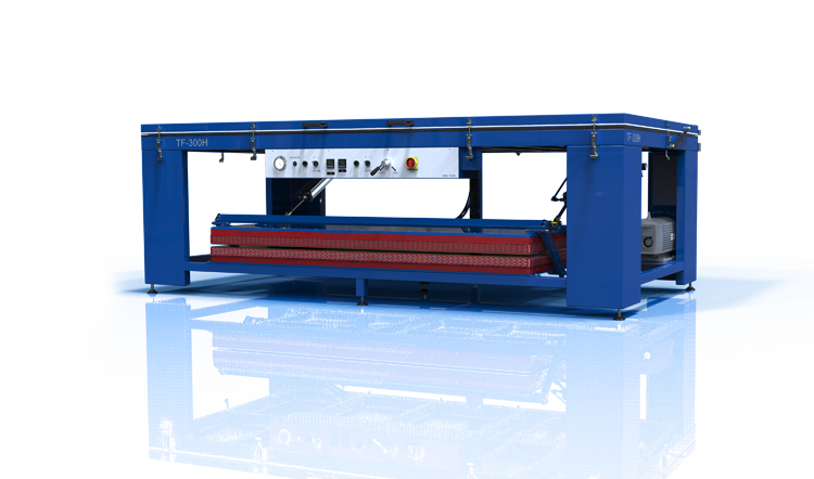 Membrane press TF-300h/350H for forming of solid surface materials